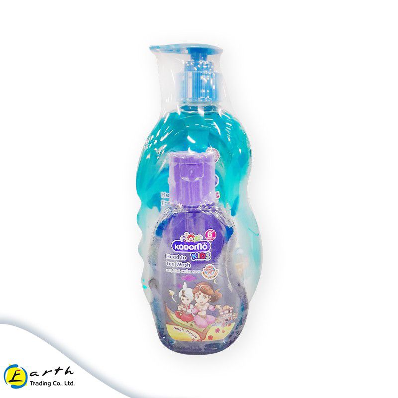 Kodomo Head to Toe Bath Blue Candy 400ml+100ml (OnPack)