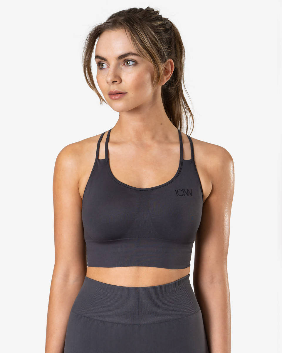 ICIW Define Seamless Sportsbra Graphite