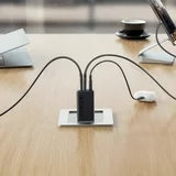 Anker PowerPort III 3-Port 65W Wall Charger, PPS Fast Compact Foldable Wall Charger for MacBook Pro/Air, iPad Pro, Galaxy, Note, iPhone, Pixel, and More