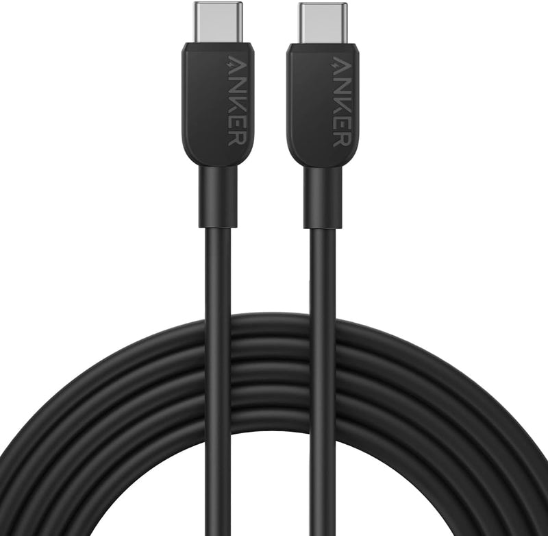 Anker 310 USB C Cable(60W, 10FT), Type C Fast Charging Cord for Samsung Galaxy S23, iPad Air 4, MacBook Pro 2021, Switch (USB 2.0,