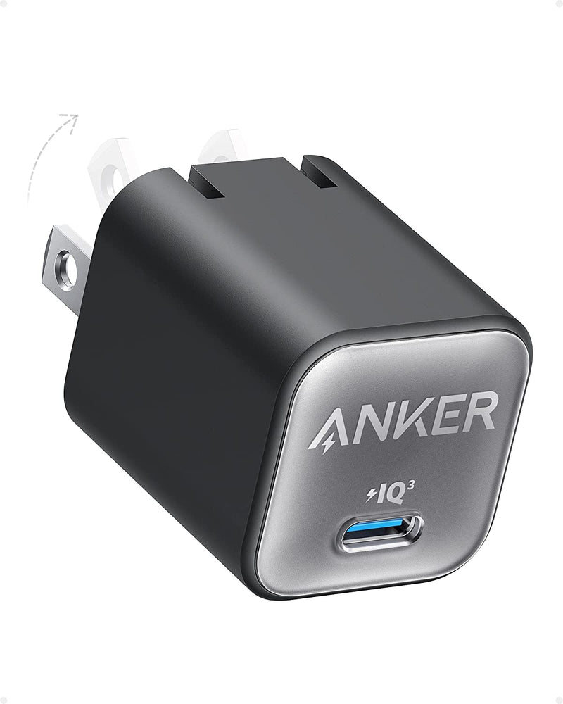 Anker Nano iPhone Charger, 20W PIQ 3.0 Durable Compact Fast Charger