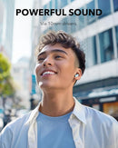 Soundcore R50i NC by Anker Noise Cancelling Earbuds, Strong and Smart Noise Cancelling, Powerful Bass