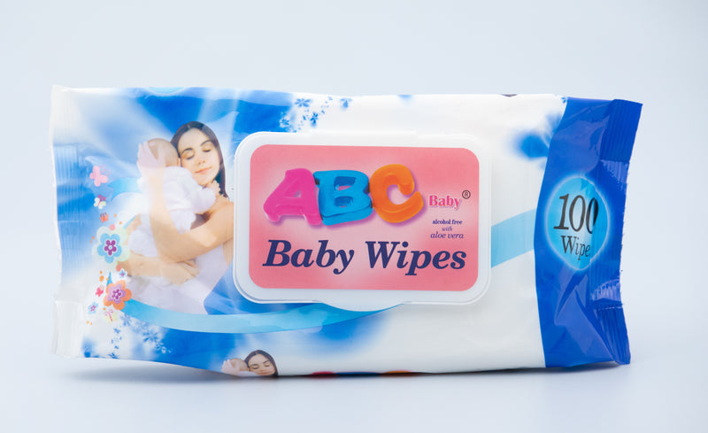 ABC Wet Tissue Unscented (Blue)