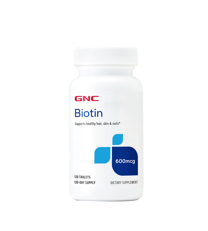 GNC Biotin 600mcg 120 Caplets