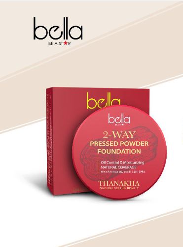 Bella Thanakha 2 way pressed powder foundation