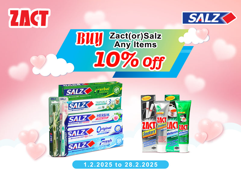 Salz Toothpaste 160g (Herbal Bamboo Relief)- Buy 1 pcs Get 10% Off