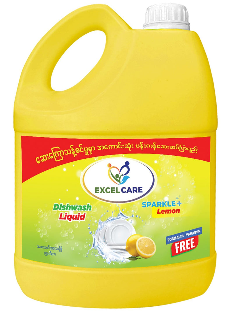 excel care dish washing liquid lemon 5L