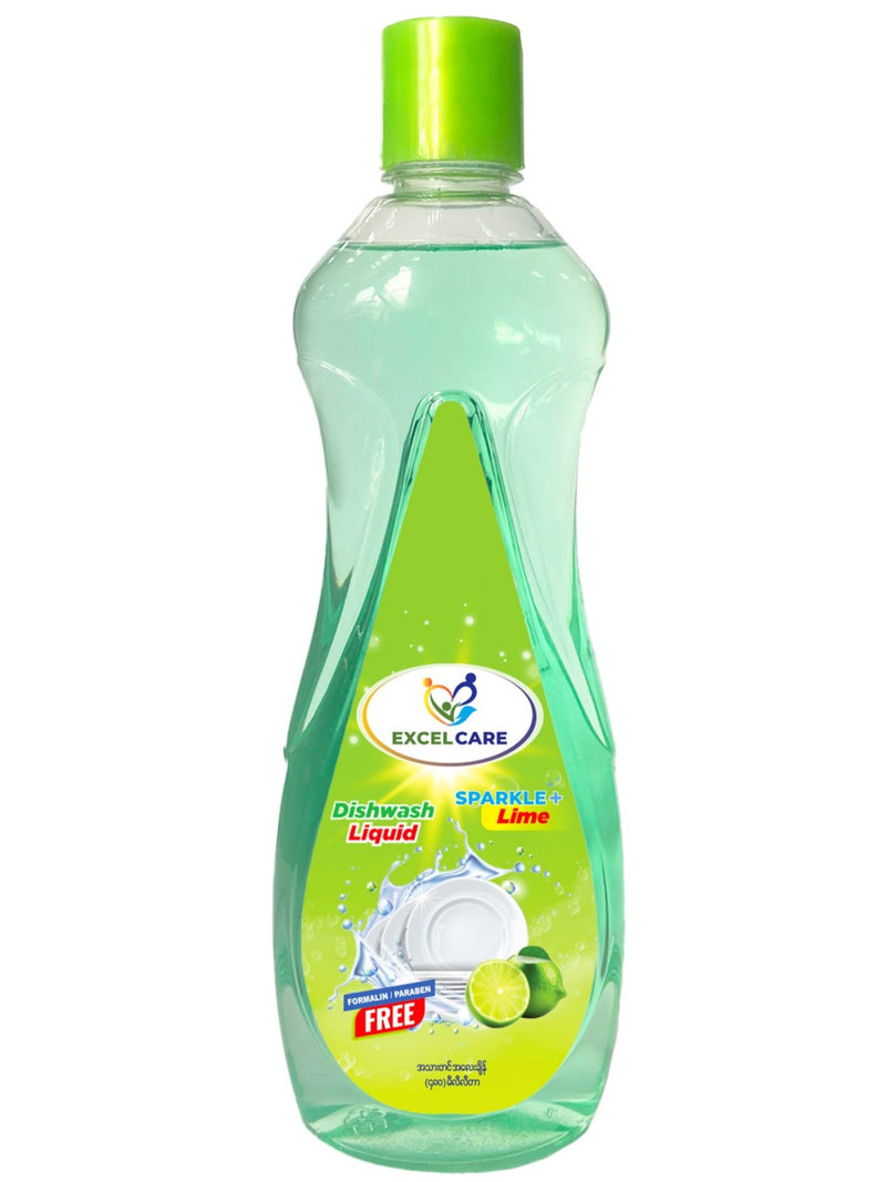 Excel Care Dish Washing Liquid Lime 480ml