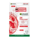 GARNIER 2X POWER MASK VITAMIN B5 SERUM & GOJI BERRY MASK ( 1.5G + 21 G)