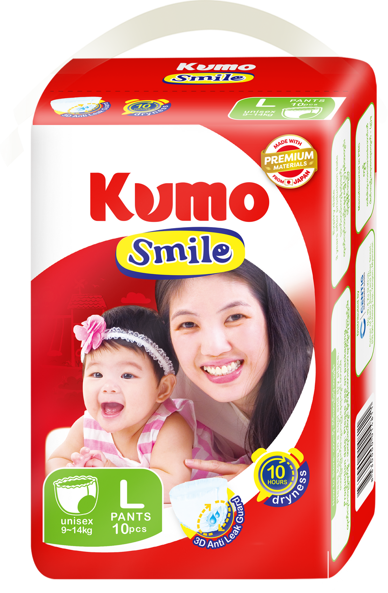 KUMO Smile (Large) Pants_10Pcs