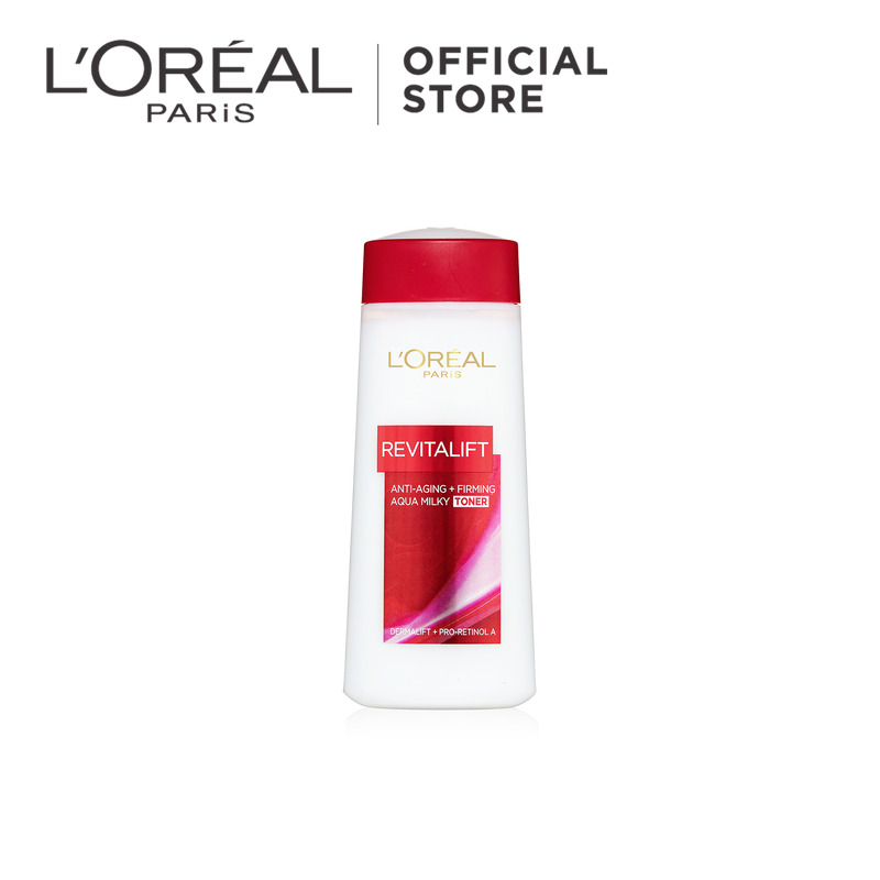 LOREAL REVITALIFT ANTI-AGING AQUA MILKY TONER  200ML