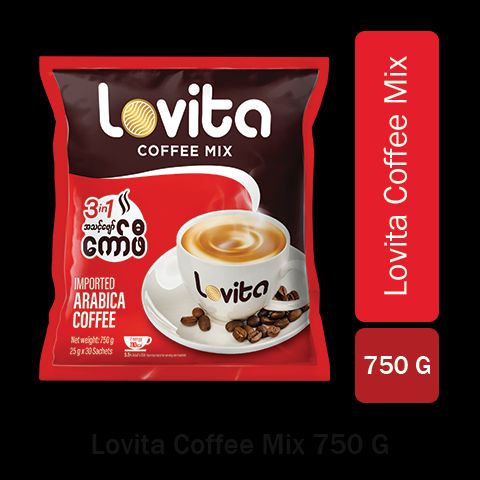 Lovita 3 in 1 coffee mix 25g * 30Sac