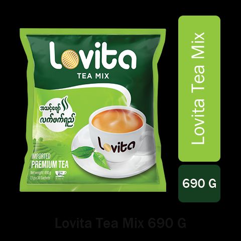 Lovita  Tea Mix 690g  per pack- Buy 1 Pkt Save 600Ks