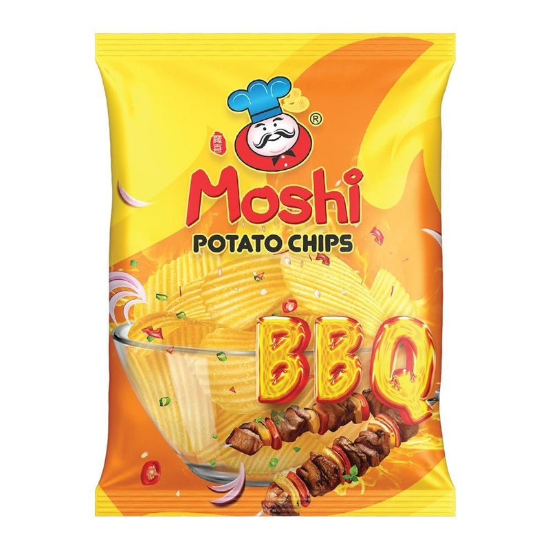 Moshi Potato Chips BBQ Original 65g