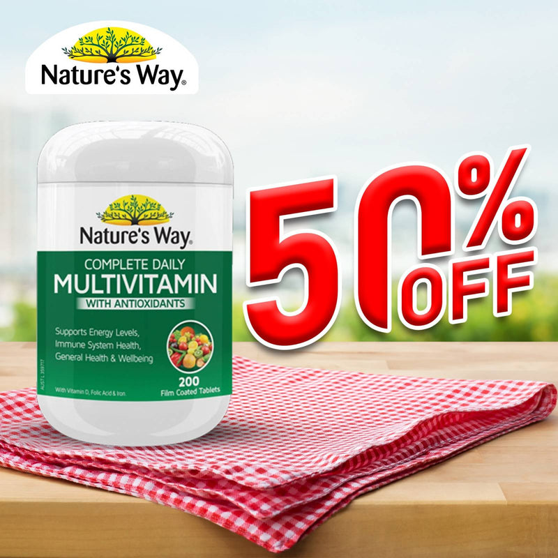 Nature's Way Adult Complete Multivitamin  200 Tablets