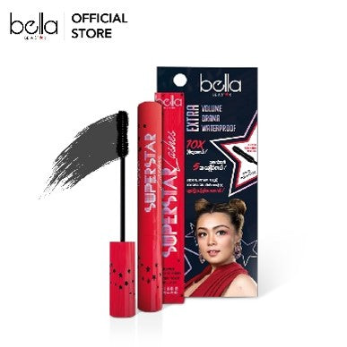 Bella Superstar Lashes Mascara Black