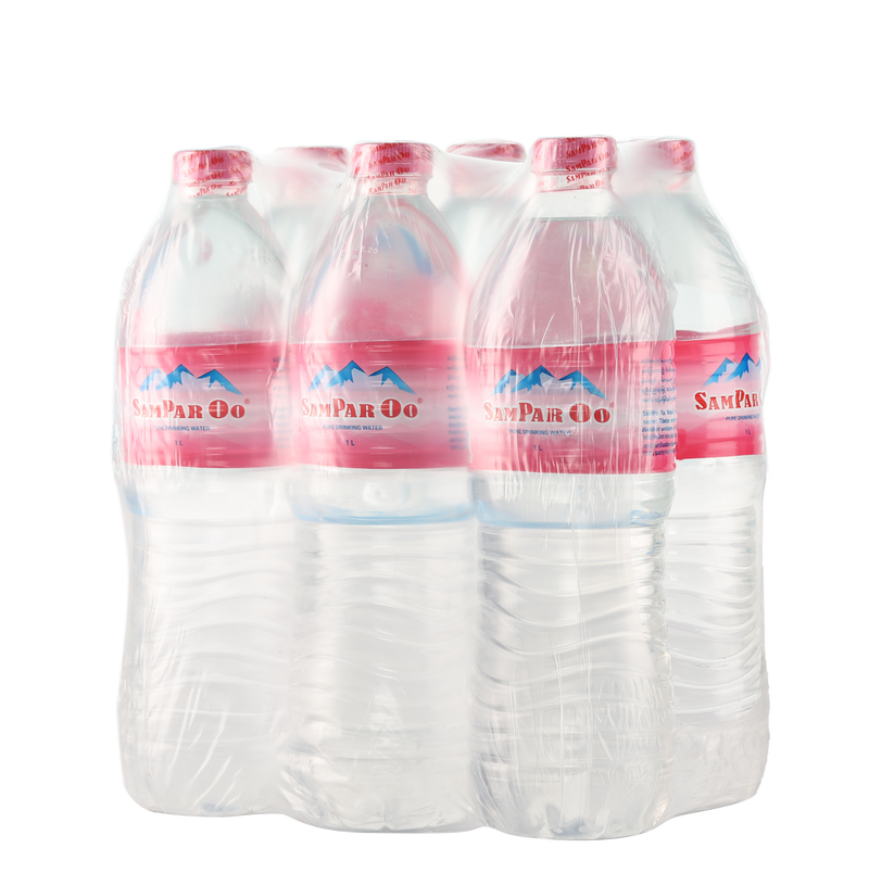 SamPar Oo Purified Drinking Water 1L*6 Pcs