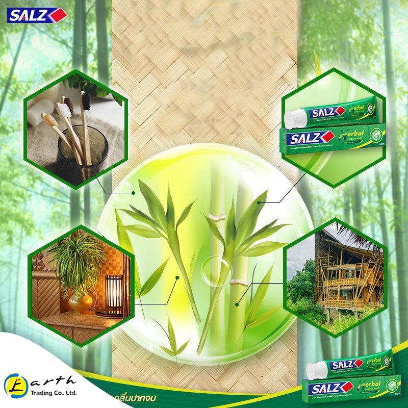 Salz Toothpaste 140g (Herbal Bamboo Relief)