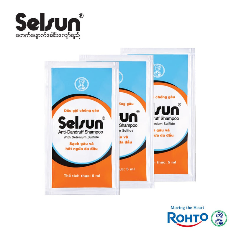 Selsun Shampoo 5ml Sachet (6 Pcs) Pack