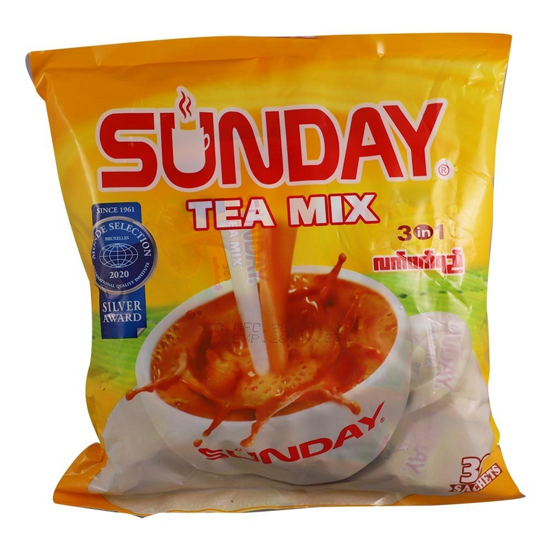 Sunday 3 in 1 Instant Tea Mix 30sachets-750g