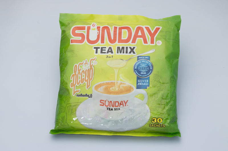 Sunday 3 in 1 Instant Tea Mix (Saingphyaw) 30sachets-750g