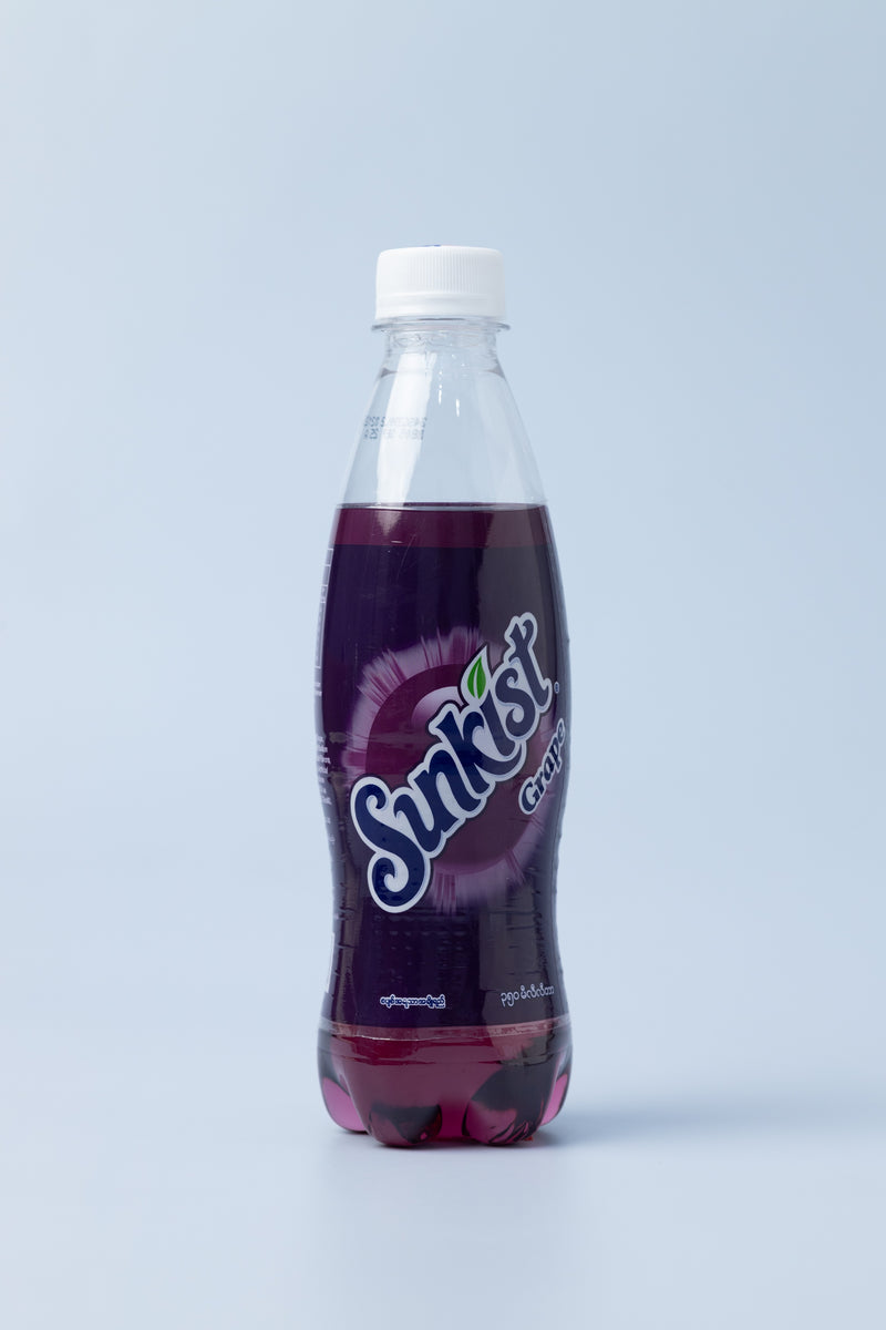 Sunkist Grape Carbonated Soft Drink 350ml