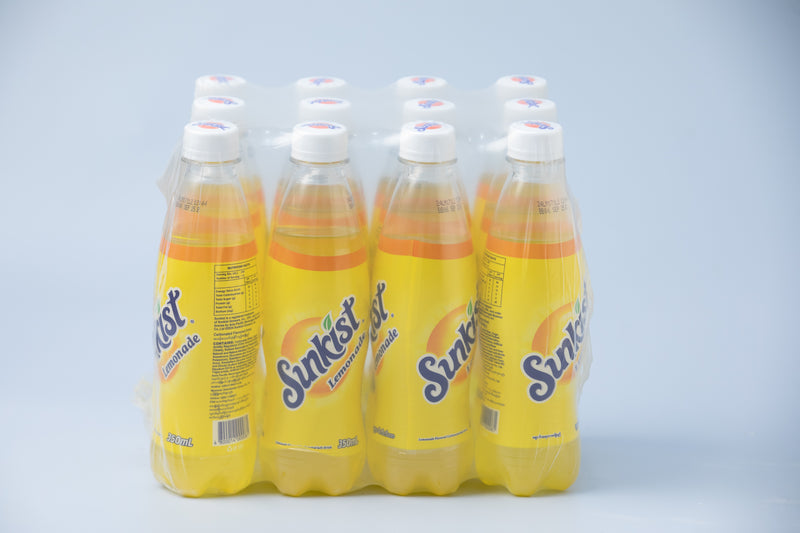 Sunkist Lemonade Carbonated Soft Drink&nbsp; 350ML