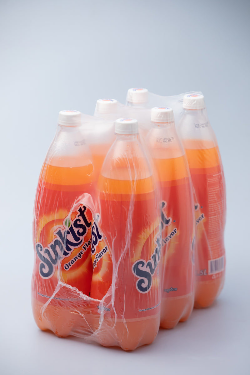 Sunkist Orange Carbonated Soft Drink 1.5L