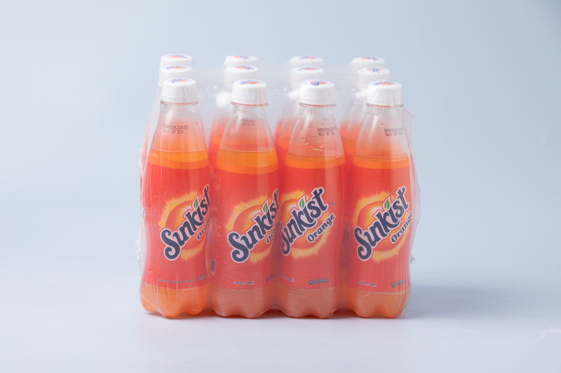 Sunkist Orange Carbonated Soft Drink 350ML