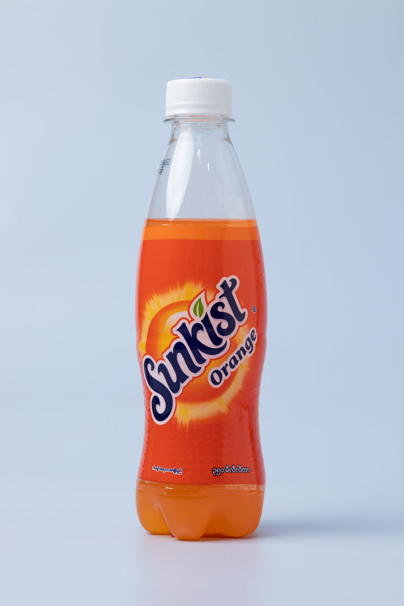 Sunkist Orange Carbonated Soft Drink 350ML