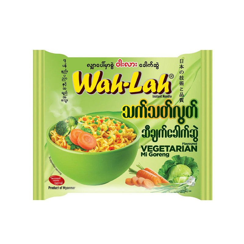 Wah Lah Vegetarian Mi Goreng Noodle 59g /Vegetable Sichet