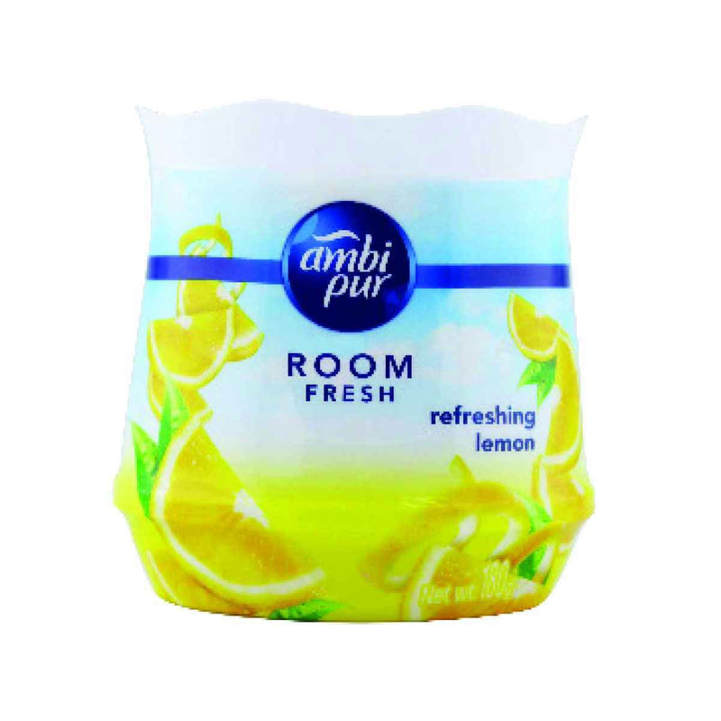 Ambi Pur Gel Fresh Refreshing Lemon 180g- -Buy 1 Save 3000Ks