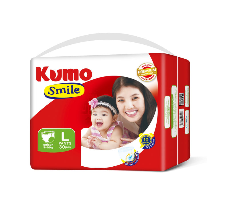 Kumo Smile Jumbo Large Size Pants * 30 Pcs