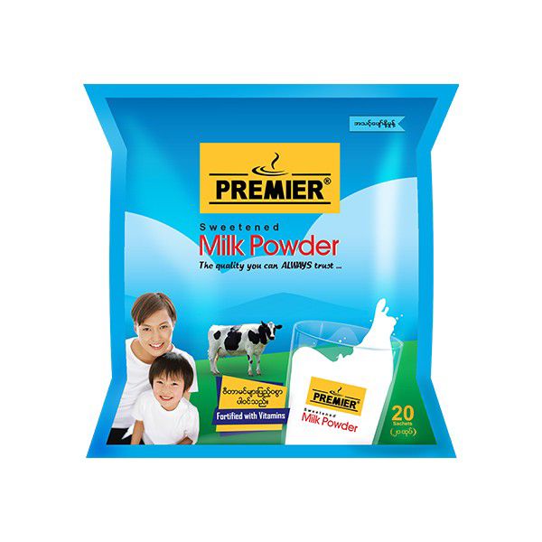 "Premier Milk Powder 16.5g x  20’s-Buy 1 Pkt Save 500Ks