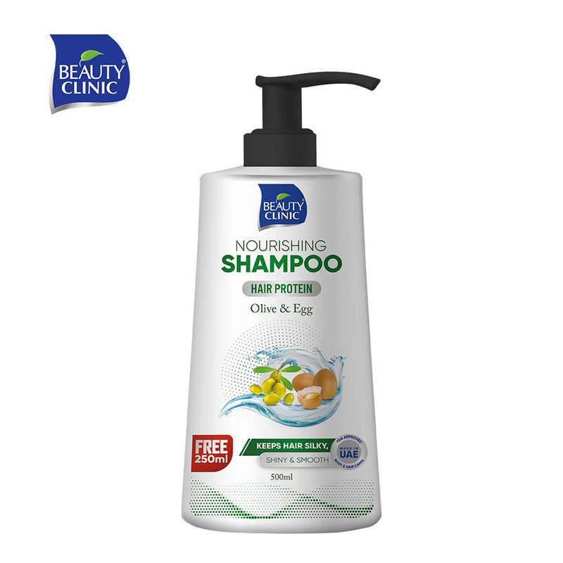 Beauty Clinic Shampoo 500ml (Olive & Egg )