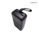 Power Z Power Bank 30000 mAh- Buy 1 Get 1 Pcs of USB to Lighting Cable or C to C Cable