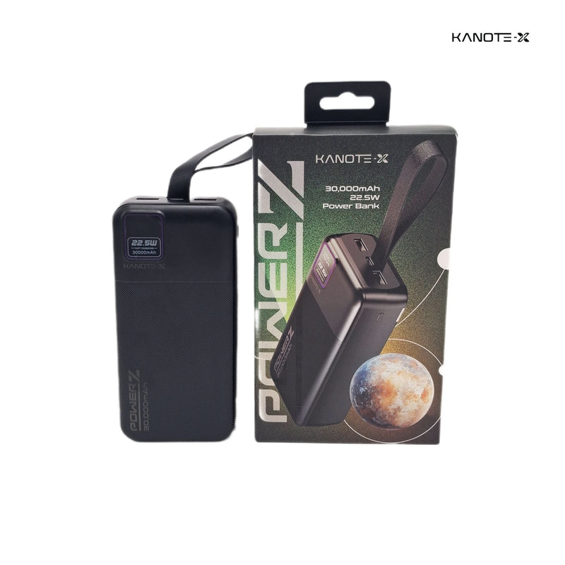 Power Z Power Bank 30000 mAh- Buy 1 Get 1 Pcs of USB to Lighting Cable or C to C Cable