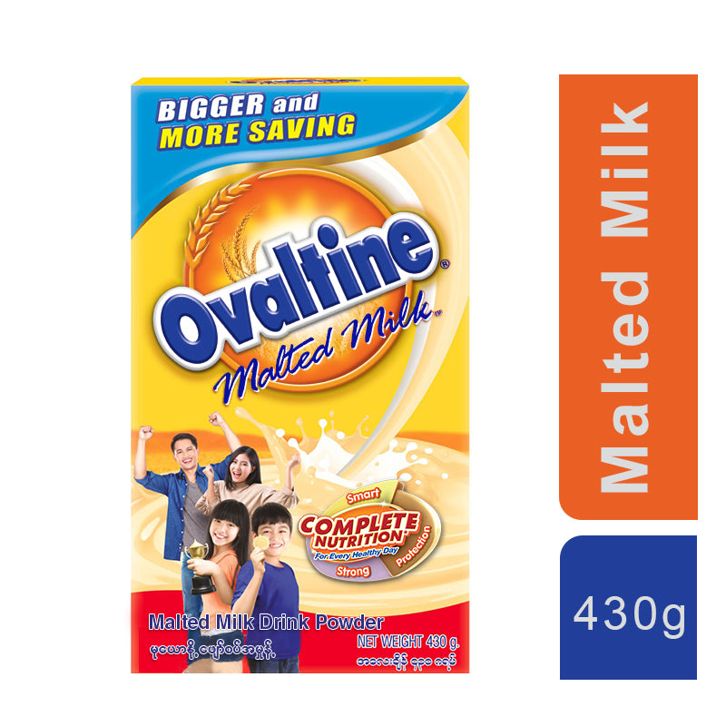 Ovaltine Malted Milk CN 430g Box