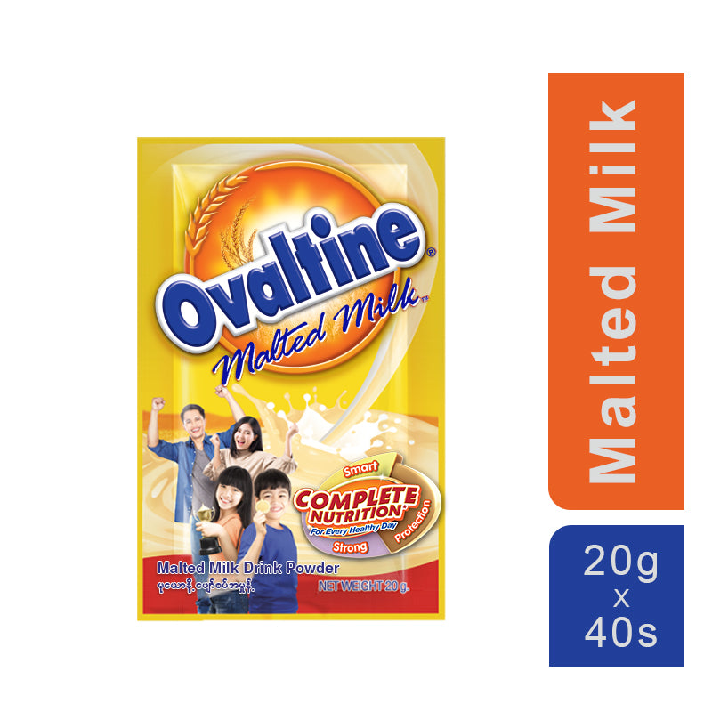 Ovaltine Malted Milk CN 20g 40s