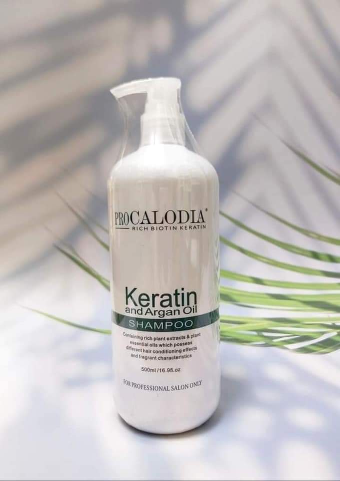 ProCalodia Keratin and Argan Oil Shampoo (500ml)