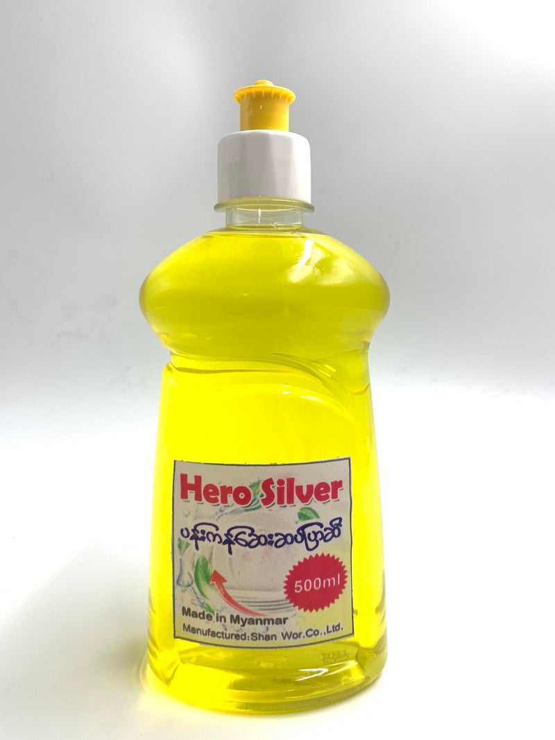 Hero Silver Dish Washing Liquid (Mint)500ml