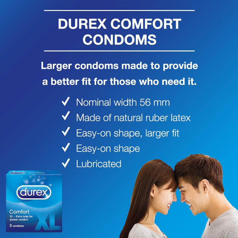 Durex Comfort (3s x 1) (10% off)