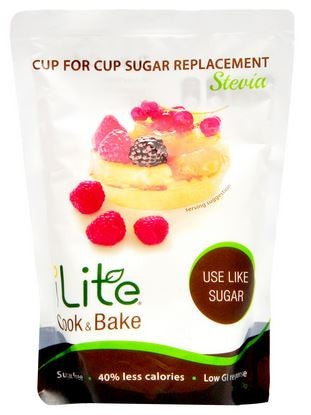 Llite Cook and Bake Sugar Replacement Stevia 350g