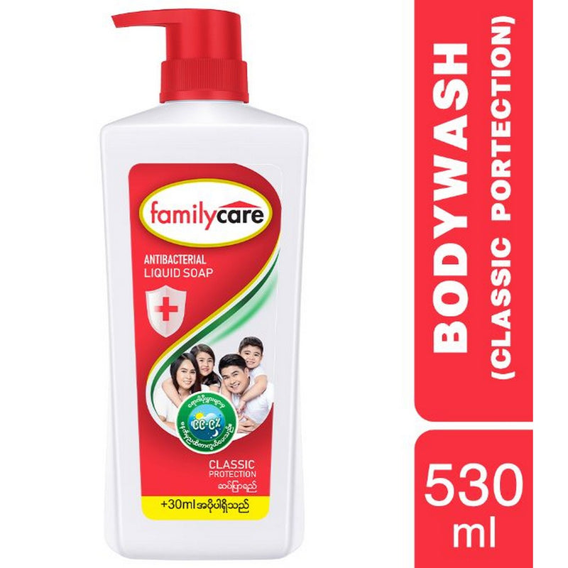FAMILY CARE BODY WASH RED CLASSIC 530ML