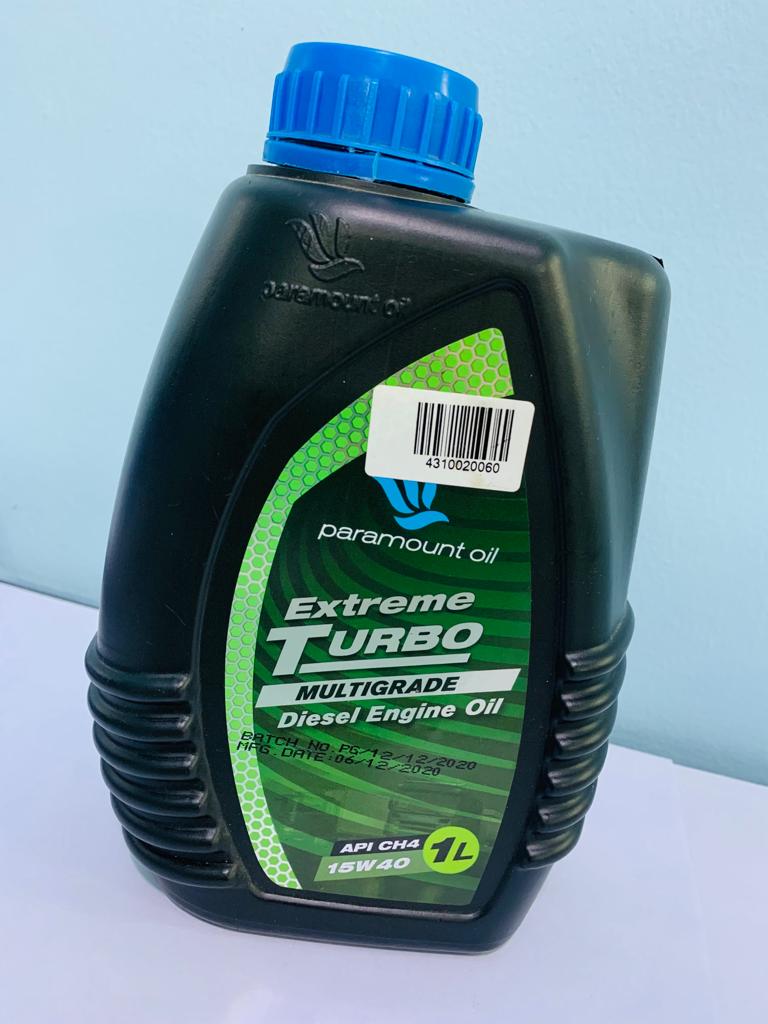 Paramount Extreme Turbo SAE Multigrade Diesel Engine Oil 1L