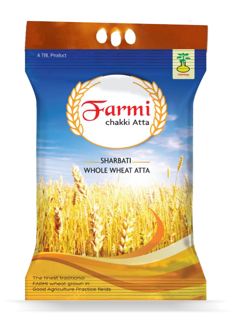 Farmi Sharbati Whole Wheat Atta 1.6kg (1 Viss)