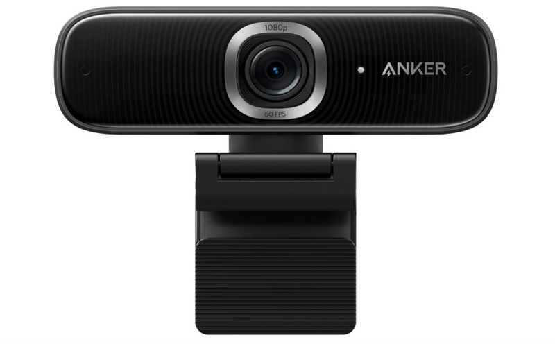Anker PowerConf C300 Webcam,AI-Powered Framing & Autofocus,1080p Webcam,Noise-Cancelling Mics,Adjustable FoV,HDR,60 FPS,Low-Light Correction,Zoom Certified "