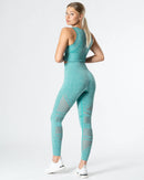 ICIW Queen Mesh Tights 7/8 V2 Teal Magic Fit