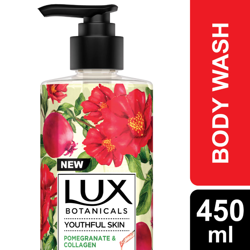 LUX SHOWER Botanical Youthful Skin Detox 450ml