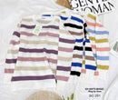 GI-ANT Rainbow Striped Jumper Brown